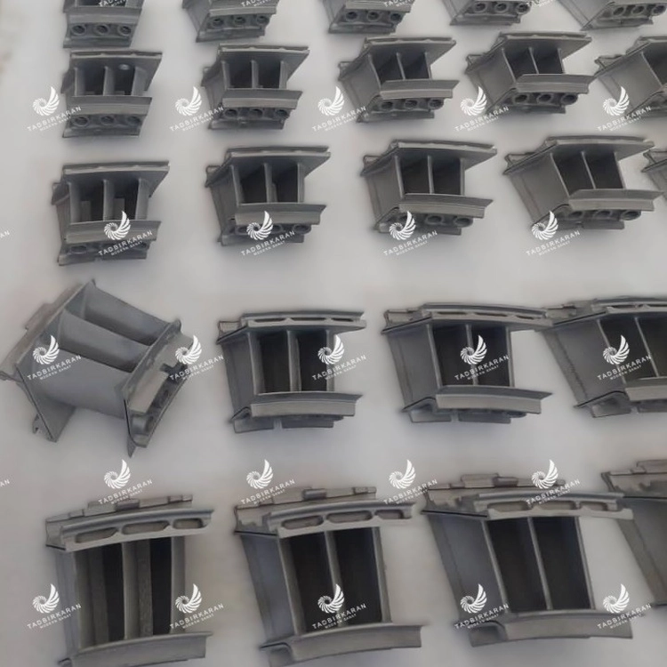 بازرسی چشمی و ابعادی از قطعات بازسازی شده ی نازل cfm56 lpt1